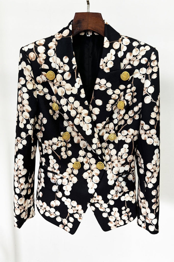 Tripti Printed Buttoned Blazer - Stylish beautiful dress for special occasions | Buy Online