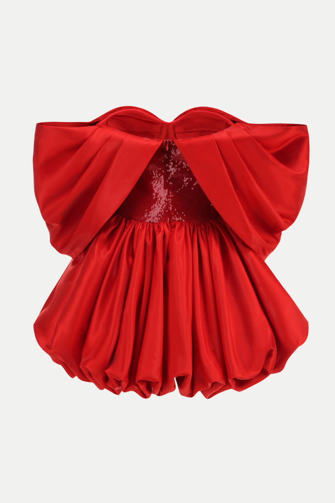 Shop  beautiful dress - Perfect for special occasions | Vakia Sequin Off Shoulder Mini Dress