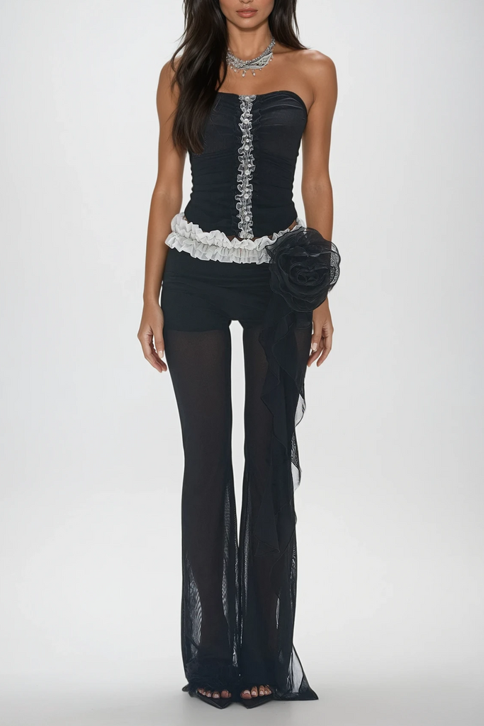 Walt Mesh Flower Pants - Stylish beautiful dress for special occasions | Buy Online