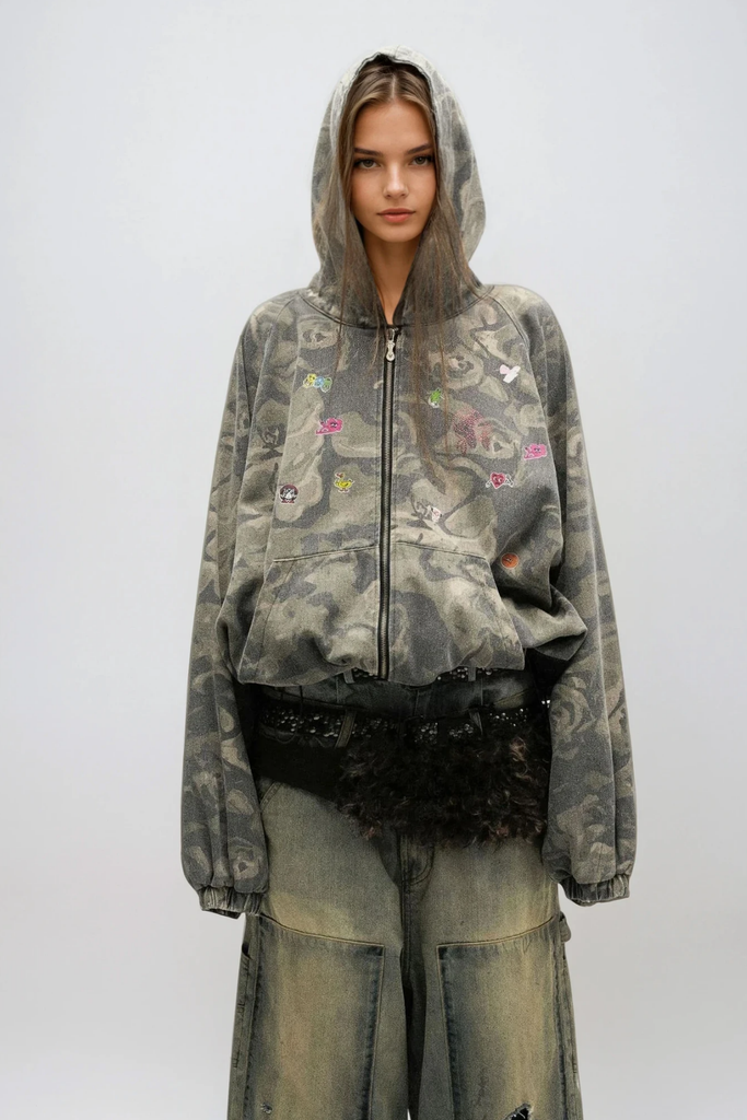 Shop  beautiful dress - Perfect for special occasions | Wayne Camouflage Long Sleeve Jacket