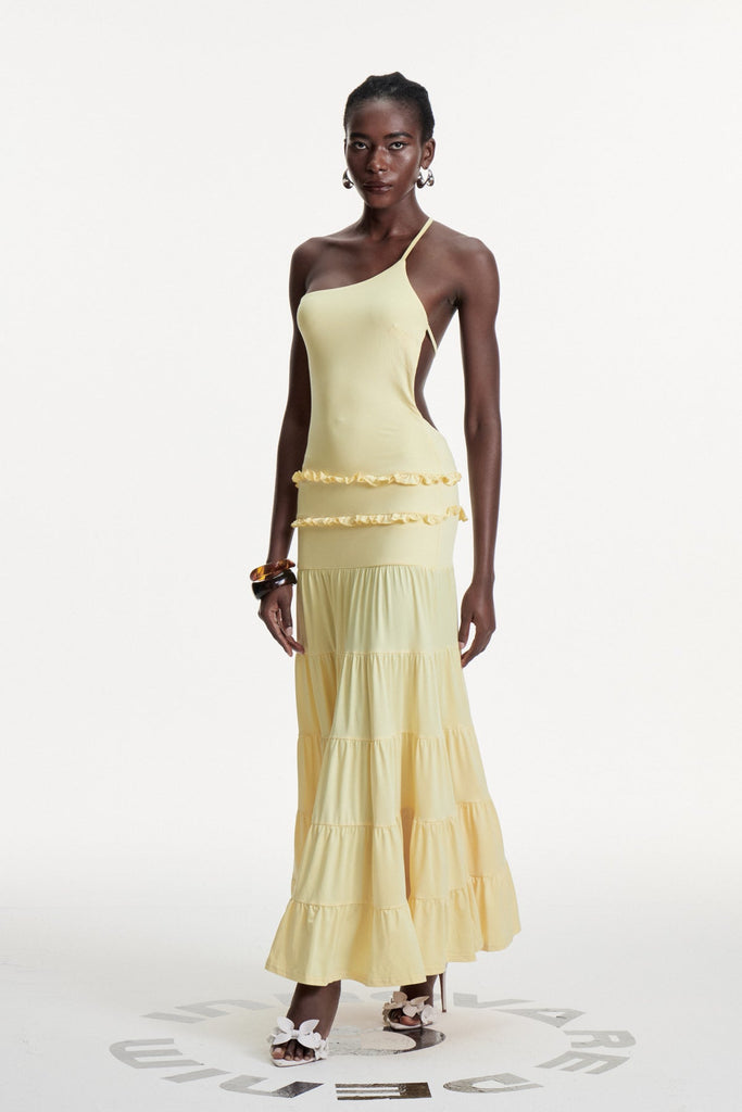 Shop  beautiful dress - Perfect for special occasions | Wemba One Shoulder Backless Maxi Dress