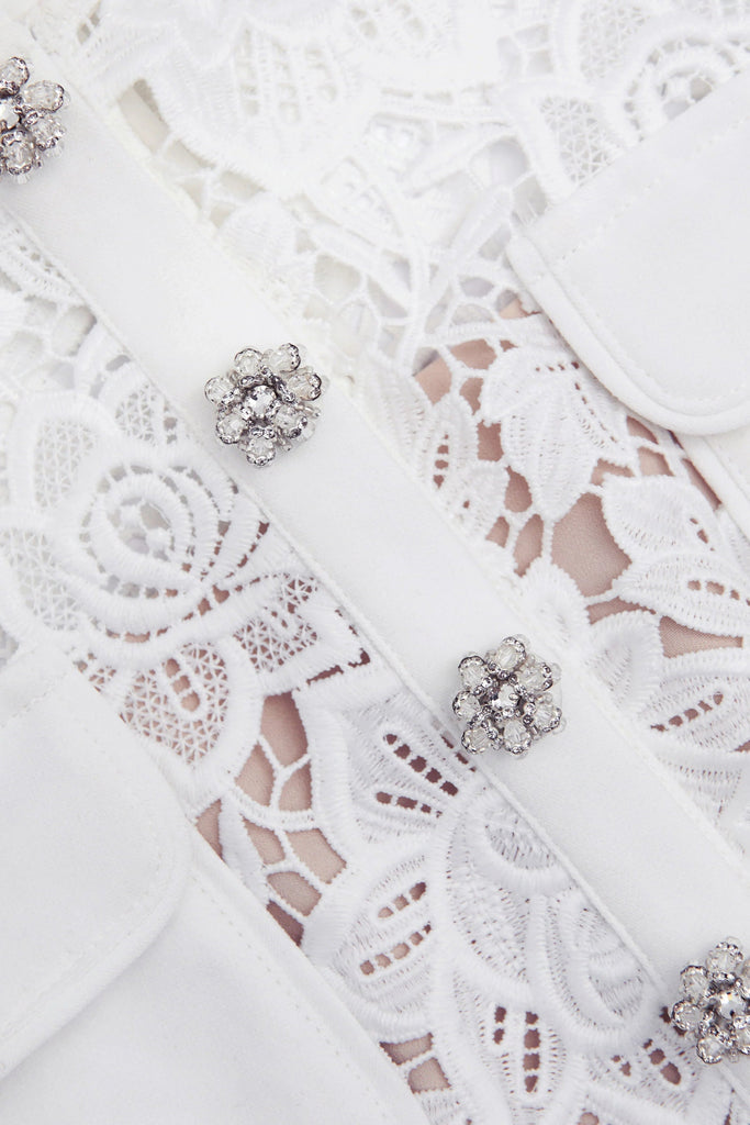 Shop  white dress - Perfect for special occasions | White Lace Mini Dress