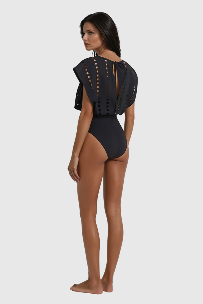 Winoc Cutout Sleeveless Swimsuit - Stylish beautiful dress for special occasions | Buy Online