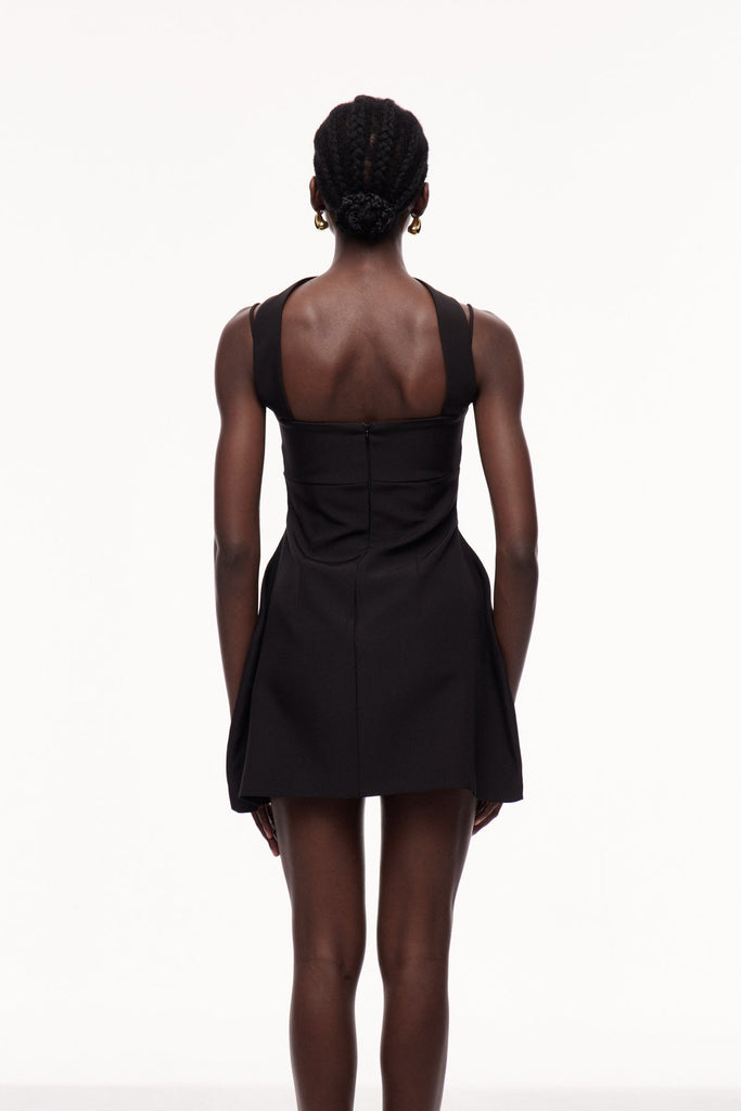 Shop  beautiful dress - Perfect for special occasions | Xulia Halter Neck Cutout Deconstruct Mini Dress