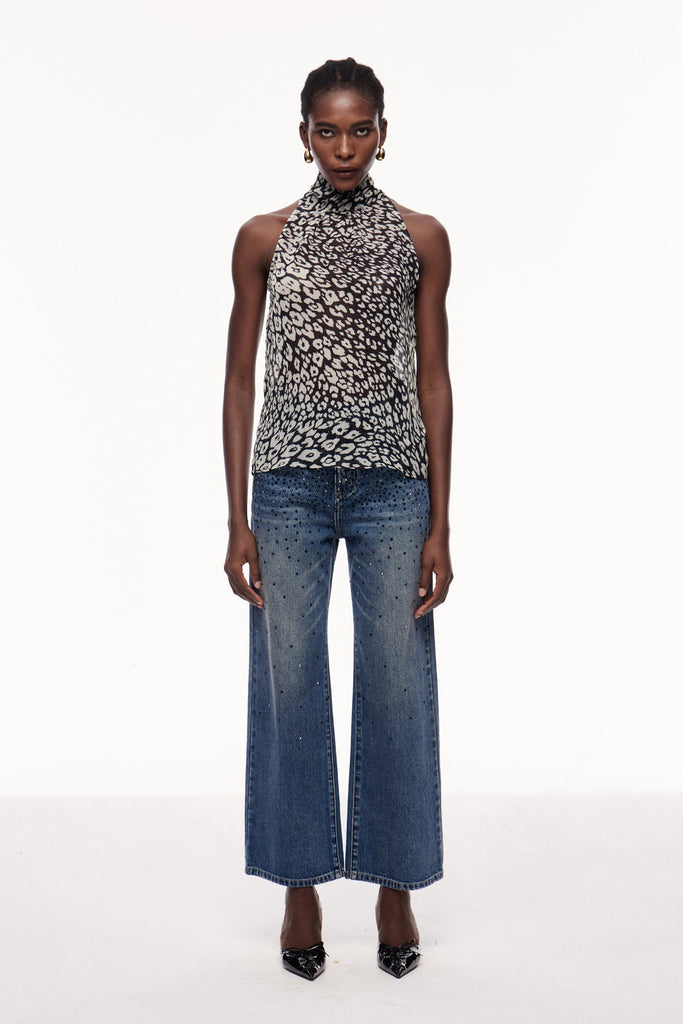 Shop  beautiful dress - Perfect for special occasions | Xurxo Leopard Sleeveless Top