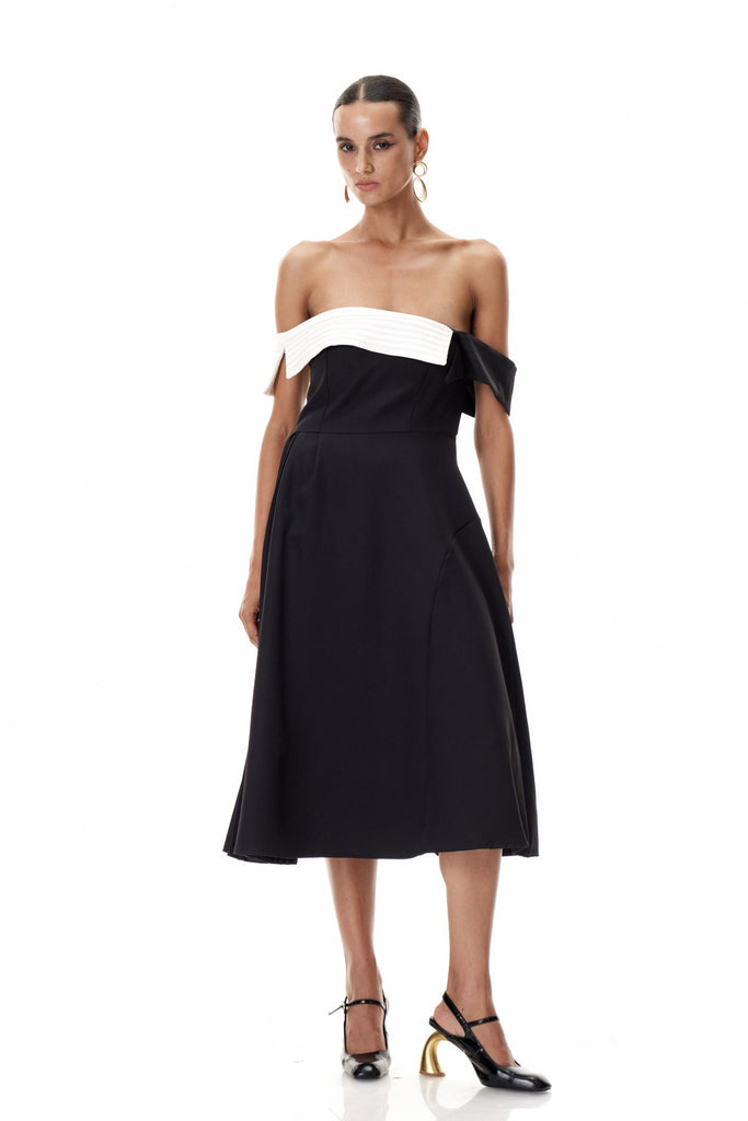 Stylish beautiful dress | Ya Asymmetric Lapel Maxi Dress - Ideal for special occasions
