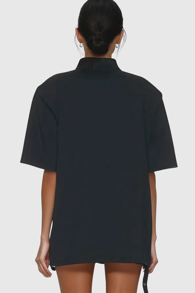 Stylish beautiful dress | Yadira Lapel Embellished Deconstruct Skirt Set - Ideal for special occasions