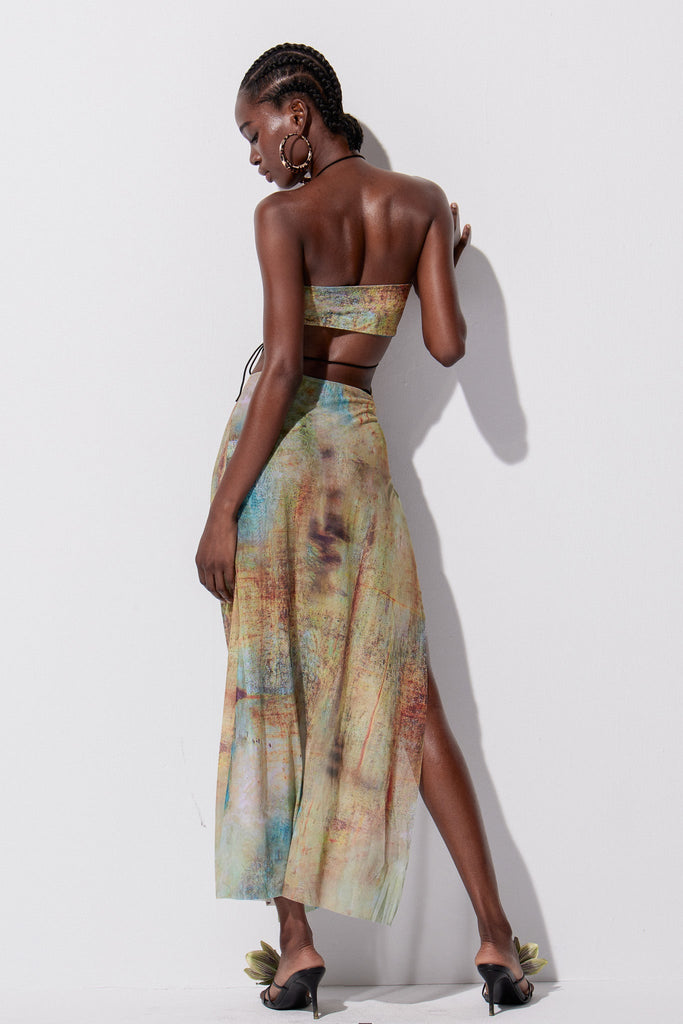 Stylish beautiful dress | Zane Cutout Asymmetric Maxi Dress - Ideal for special occasions