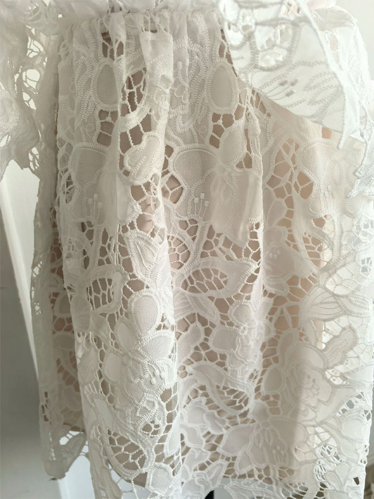 Shop  beautiful dress - Perfect for special occasions | Aaliyah Single Breasted Ruffle Mini Dress