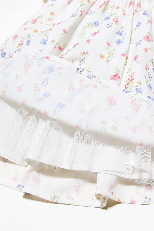 Stylish white dress | Allanah Bodycon Day Mini Dress - White Pearl - Ideal for special occasions