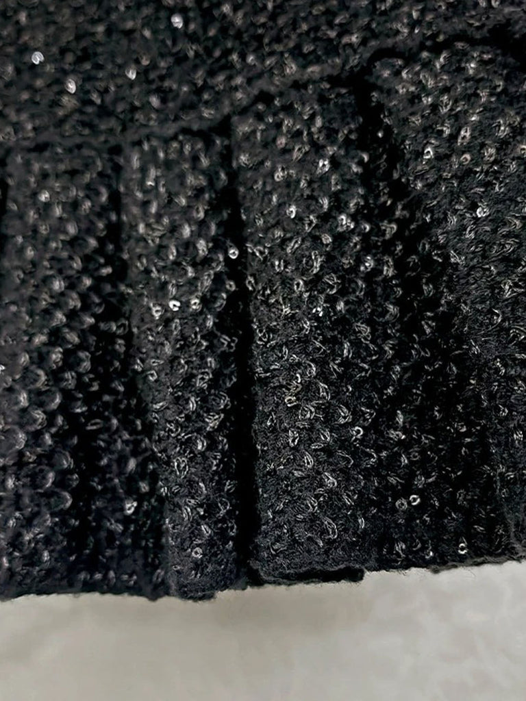 Stylish beautiful dress | Anaya Knitted Diamond Mini Dress - Ideal for special occasions