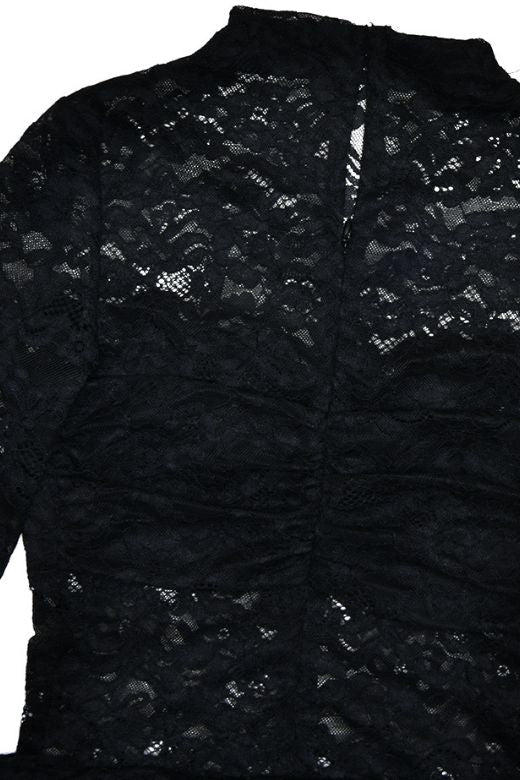 Stylish black dress | Andie Long Sleeve Bodycon Mini Dress - Classic Black - Ideal for special occasions