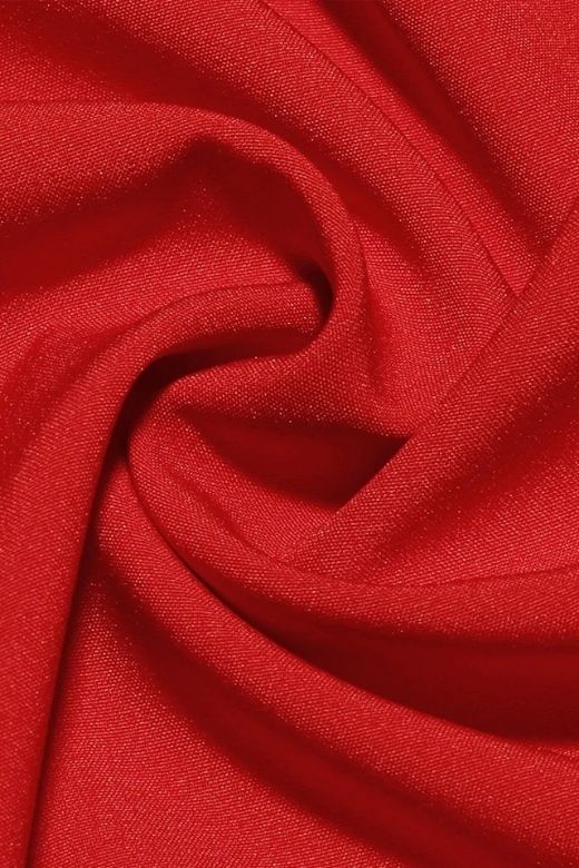 Anita Bodycon Midi Dress - Lipstick Red - Stylish red dress for special occasions | Buy Online