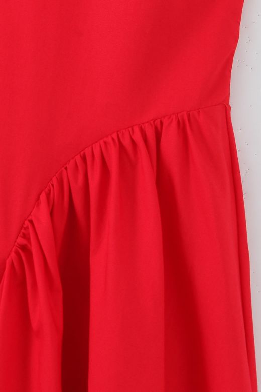 Stylish red dress | Austen Bodycon Midi Dress - Chilli Red - Ideal for special occasions