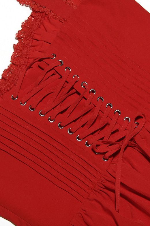 Stylish red dress | Belle Bodycon Mini Dress - Lipstick Red - Ideal for special occasions