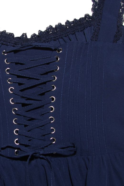 Belle Bodycon Mini Dress - Navy Blue - Stylish blue dress for special occasions | Buy Online