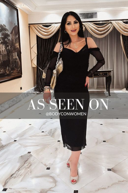 Shop  black dress - Perfect for special occasions | Brianna Bodycon Long Sleeve Maxi Dress - Classic Black