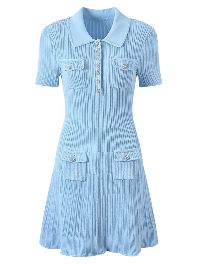 Stylish beautiful dress | Caitlin Knitted Mini Dress - Ideal for special occasions