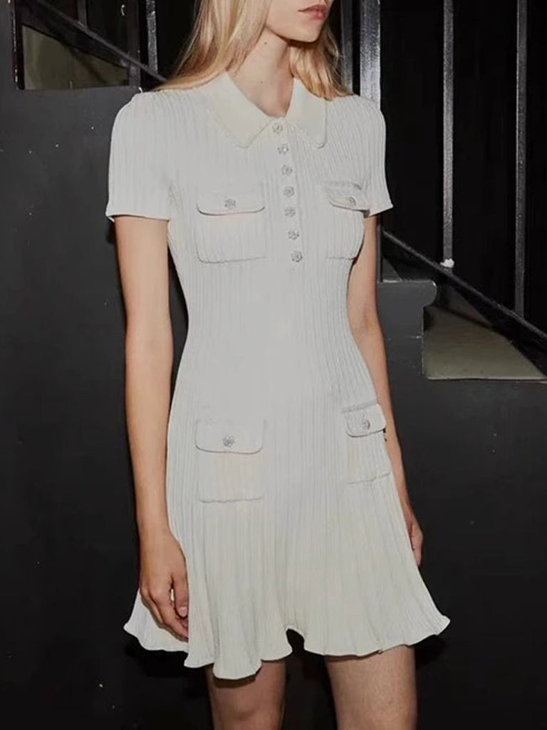 Shop  beautiful dress - Perfect for special occasions | Caitlin Knitted Mini Dress