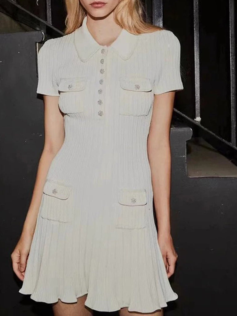 Shop  beautiful dress - Perfect for special occasions | Caitlin Knitted Mini Dress