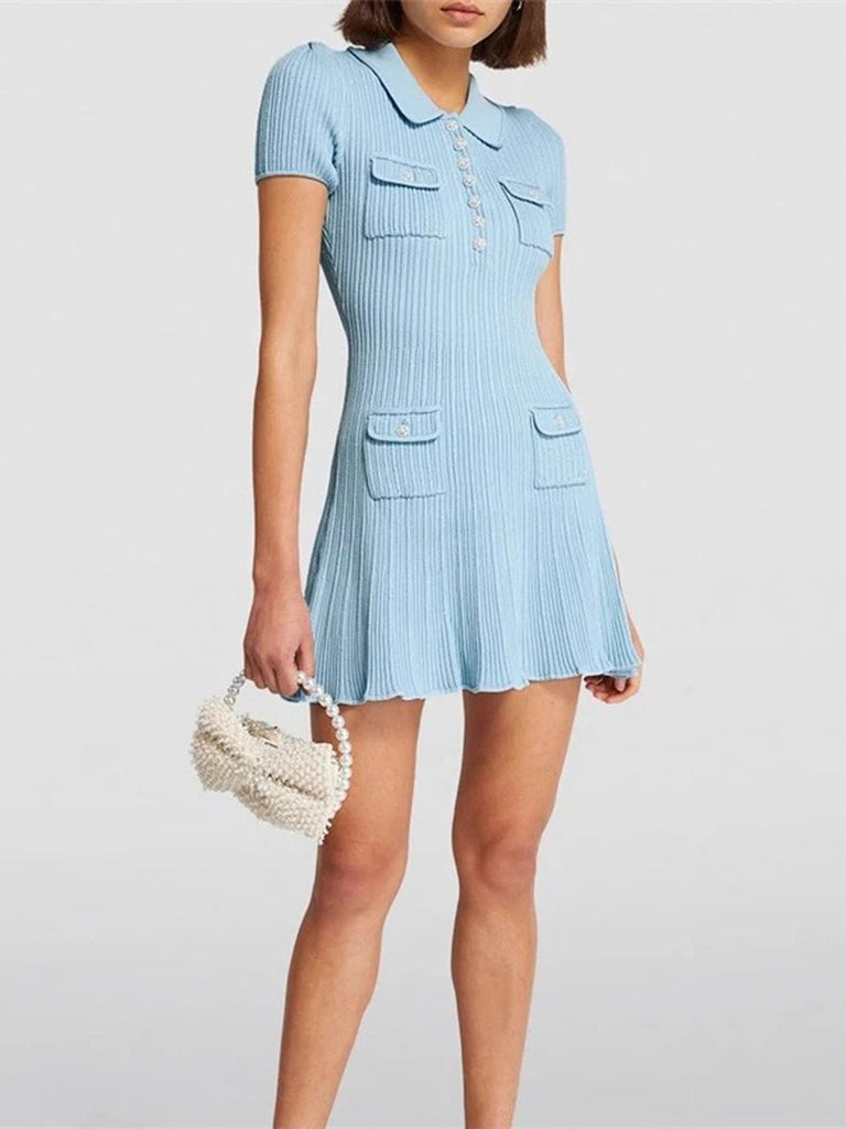 Shop  beautiful dress - Perfect for special occasions | Caitlin Knitted Mini Dress