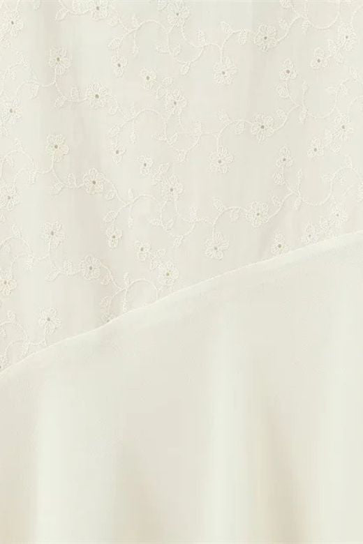 Stylish white maxi | Cali Top and Maxi Skirt Set - Ivory White - Ideal for special occasions