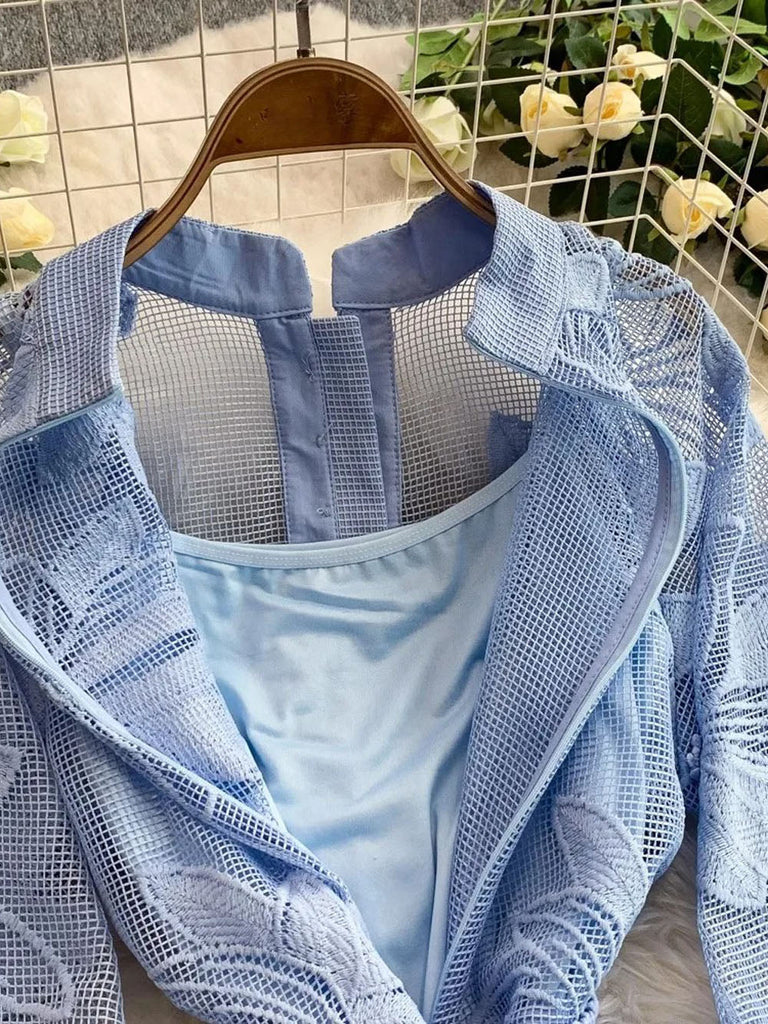 Caroline Floral Mesh Mini Dress - Stylish beautiful dress for special occasions | Buy Online