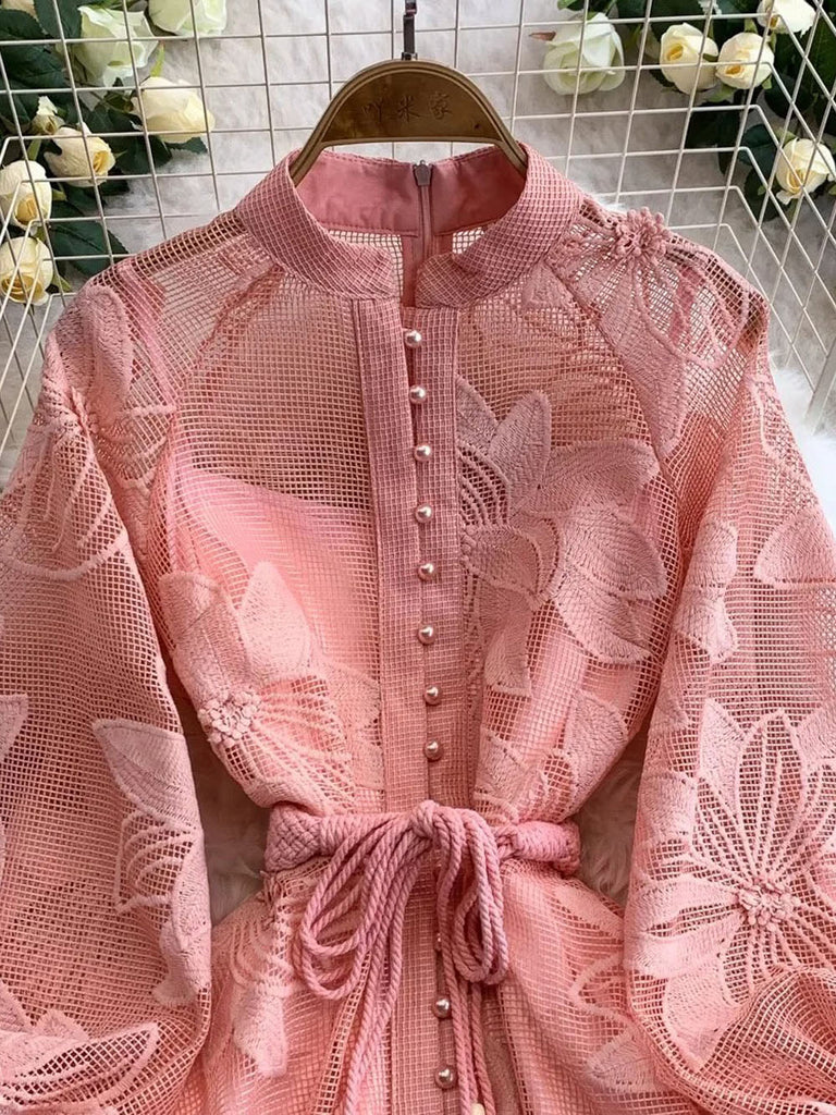 Shop  beautiful dress - Perfect for special occasions | Caroline Floral Mesh Mini Dress