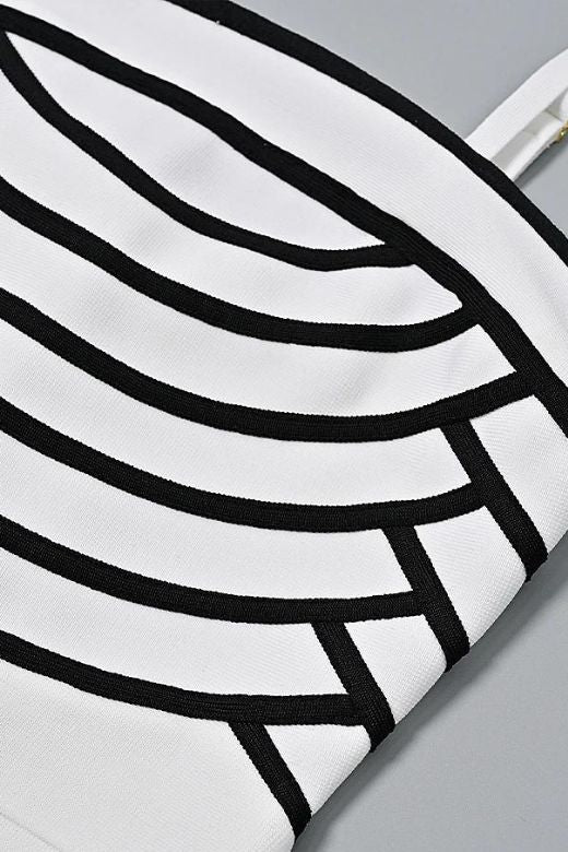 Shop  white dress - Perfect for special occasions | Carter Bandage Mini Dress - White Pearl