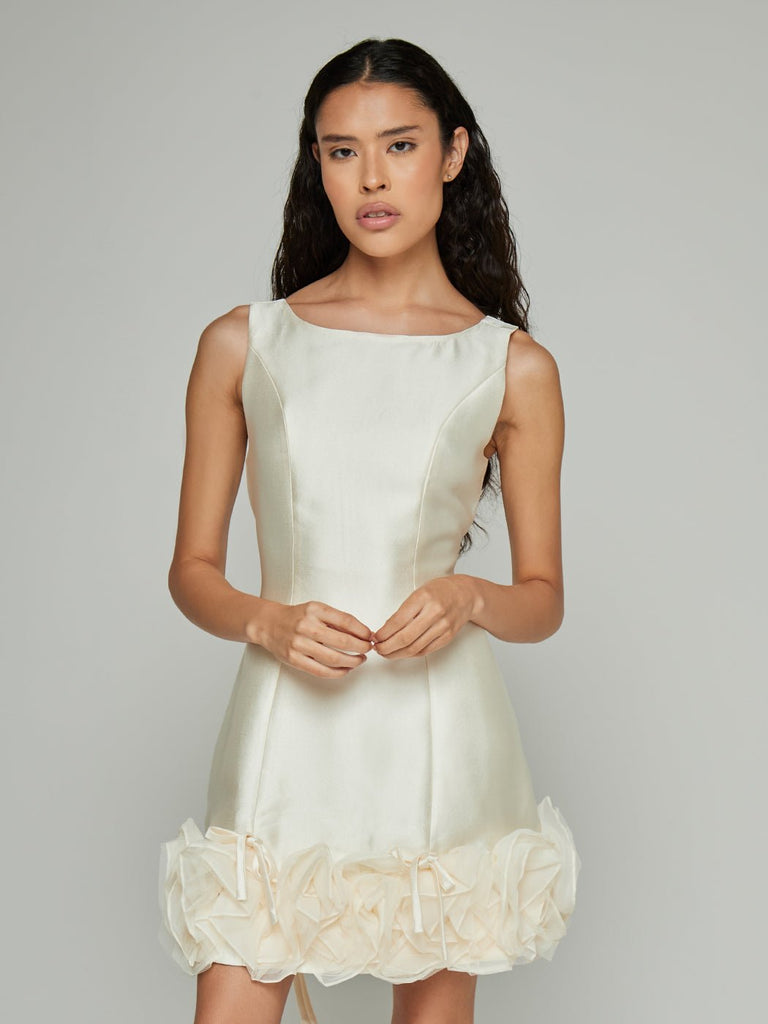 Shop  beautiful dress - Perfect for special occasions | Chantelle Sleeveless Floral Hem Mini Dress