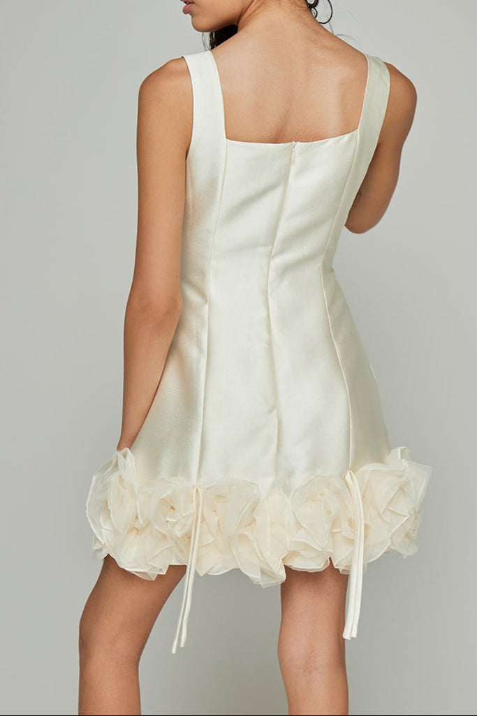 Stylish beautiful dress | Chantelle Sleeveless Floral Hem Mini Dress - Ideal for special occasions