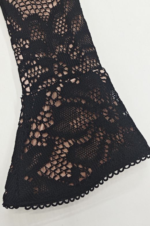 Stylish black dress | Charlotte Long Sleeve Bodycon Midi Dress - Classic Black - Ideal for special occasions