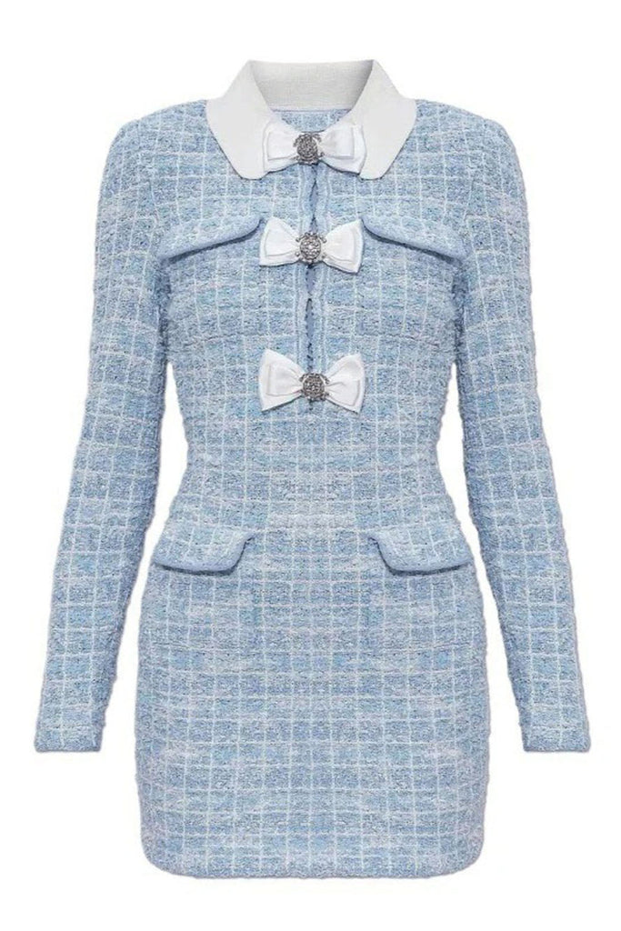 Chloe Knitted Mini Dress - Stylish beautiful dress for special occasions | Buy Online