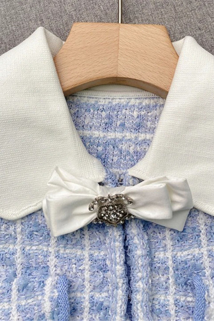 Chloe Knitted Mini Dress - Stylish beautiful dress for special occasions | Buy Online