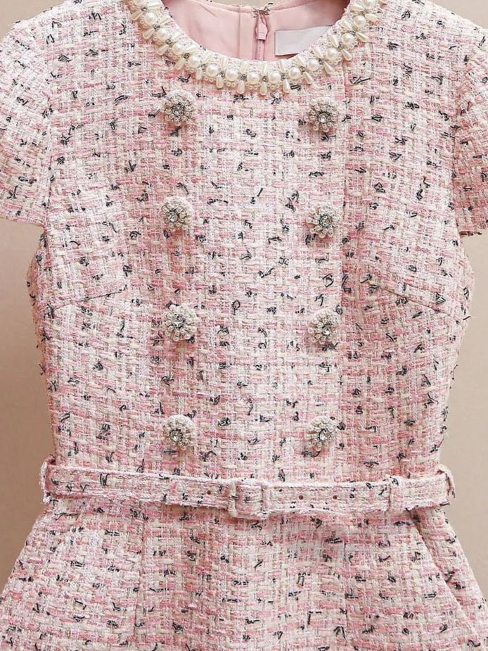 Shop  beautiful dress - Perfect for special occasions | Clara Pearl Belted Mini Dress