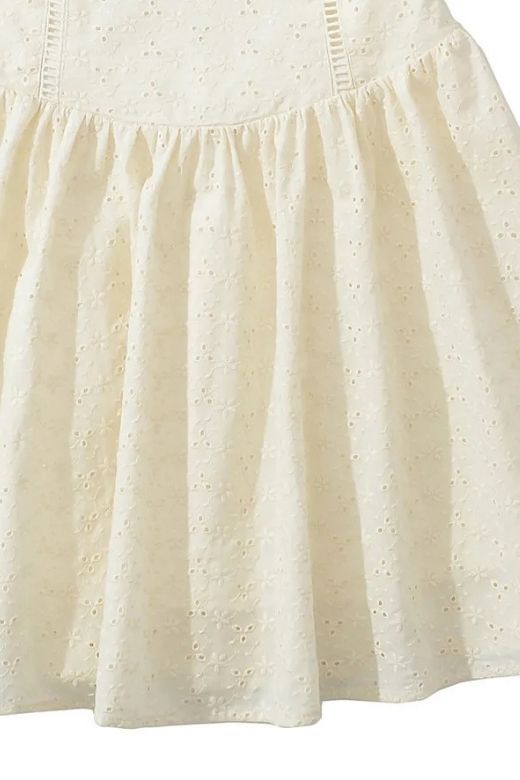 Dovie Mini Dress - White Pearl - Stylish white dress for special occasions | Buy Online