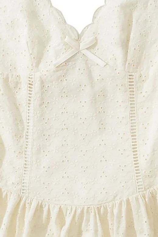 Stylish white dress | Dovie Mini Dress - White Pearl - Ideal for special occasions