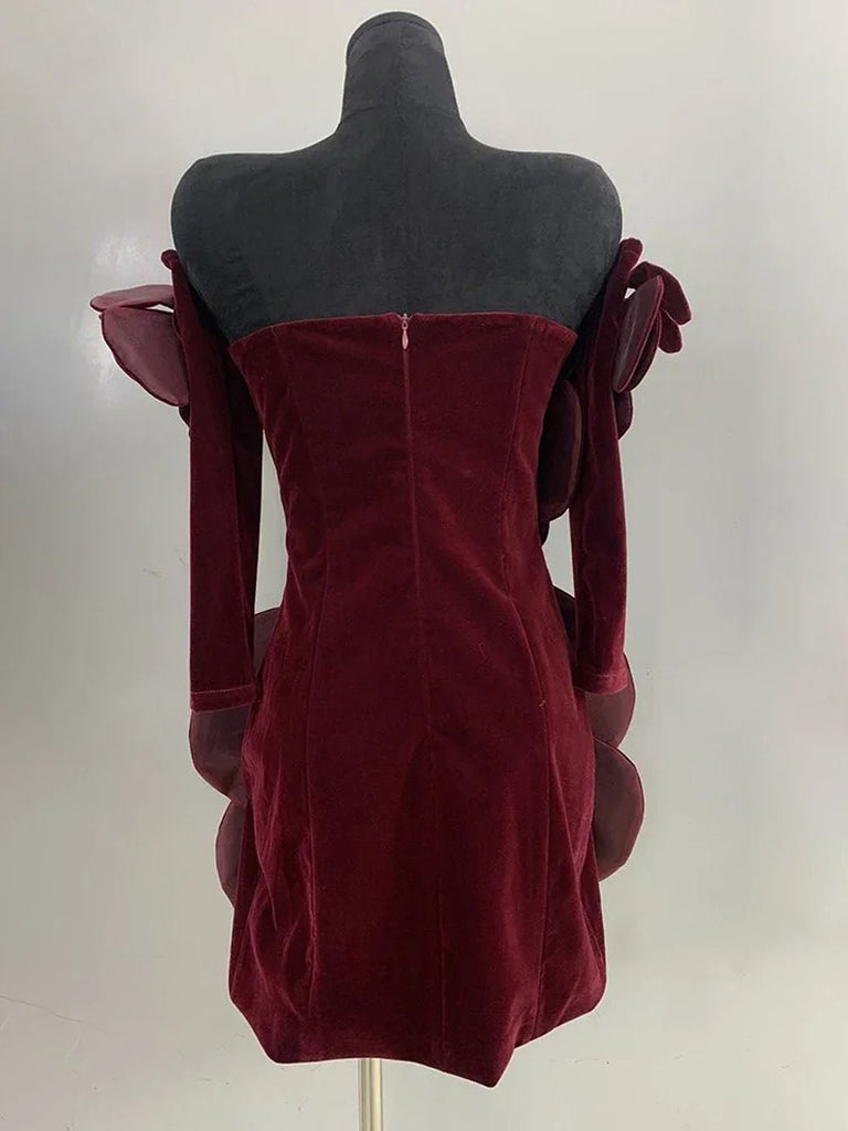 Elise Strapless Mini Dress - Stylish beautiful dress for special occasions | Buy Online