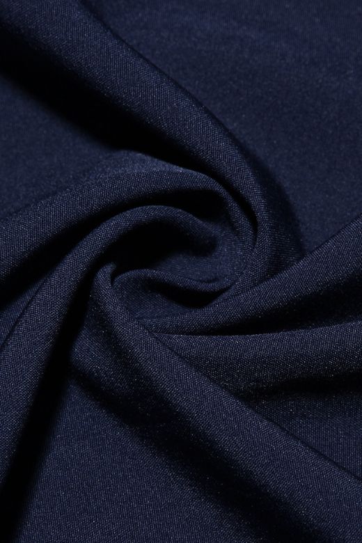 Stylish blue dress | Everly Midi Dress - Navy Blue - Ideal for special occasions