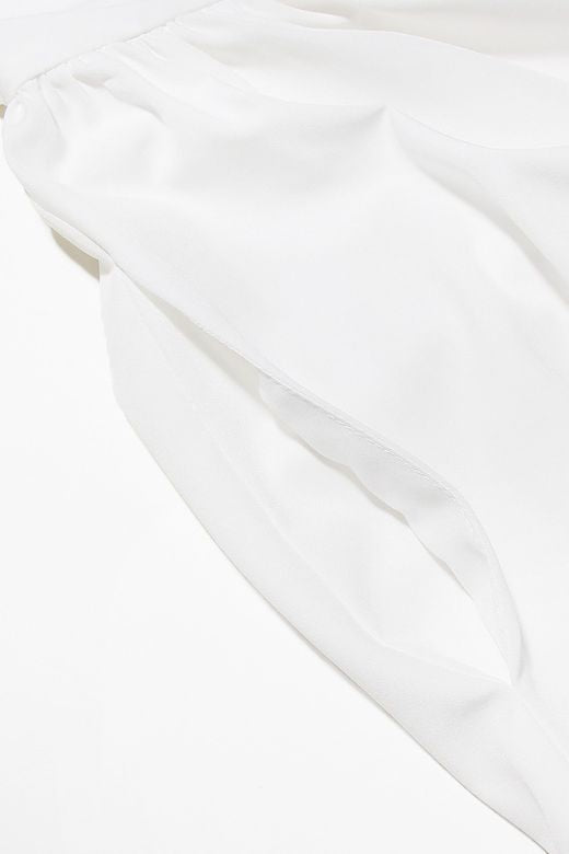 Stylish white dress | Everly Midi Dress - White Pearl - Ideal for special occasions