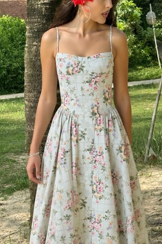 Stylish green dress | Everly Midi Dress - Mint Green - Ideal for special occasions