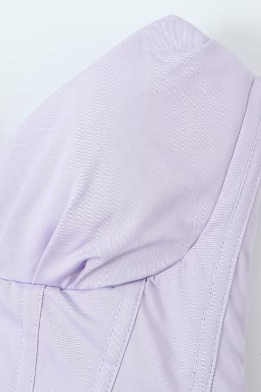 Gabbi Bodycon Midi Dress - Lavender Purple - Stylish purple dress for special occasions | Buy Online