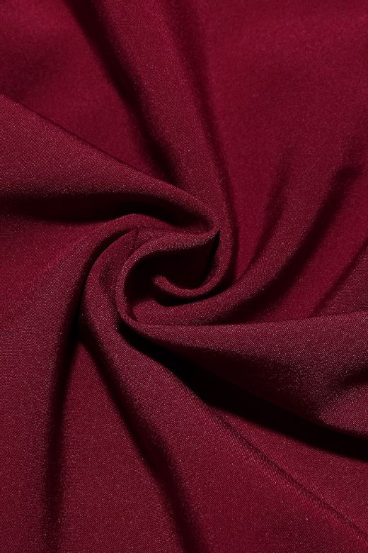 Gabbi Bodycon Midi Dress - Red Wine - Stylish red dress for special occasions | Buy Online