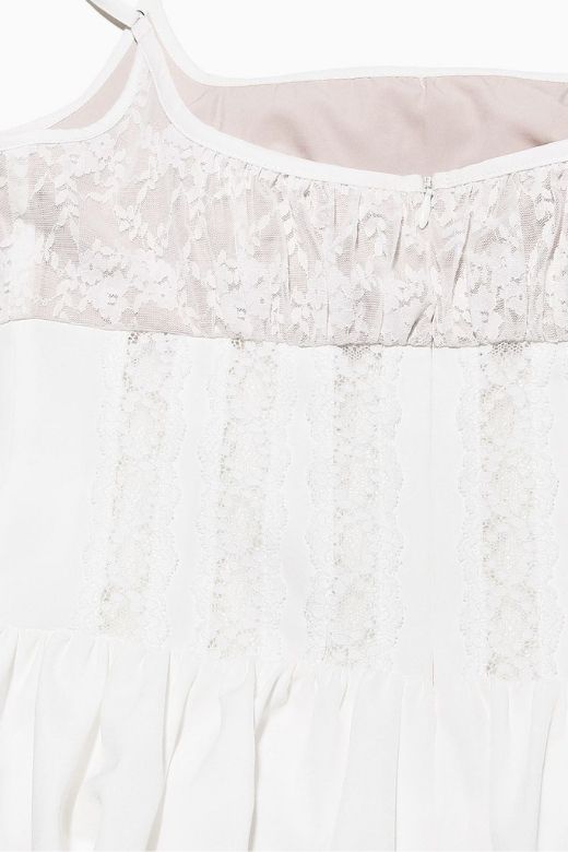 Hailee  Bodycon Mini Dress - White Pearl - Stylish white dress for special occasions | Buy Online