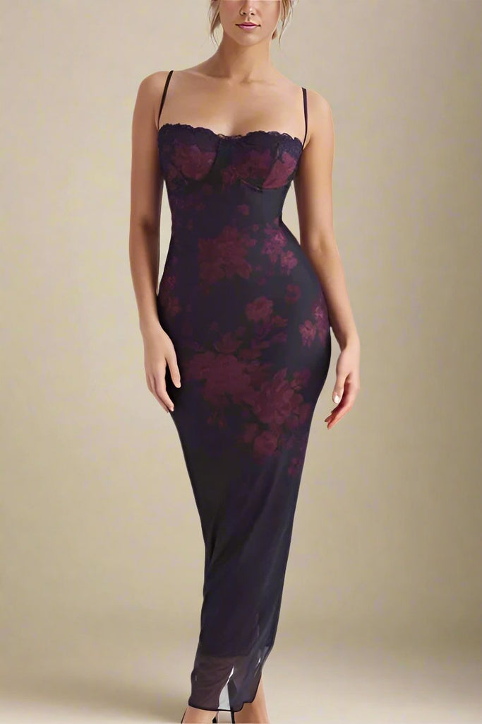 Shop  black dress - Perfect for special occasions | Harmony Bodycon Midi Dress - Classic Black