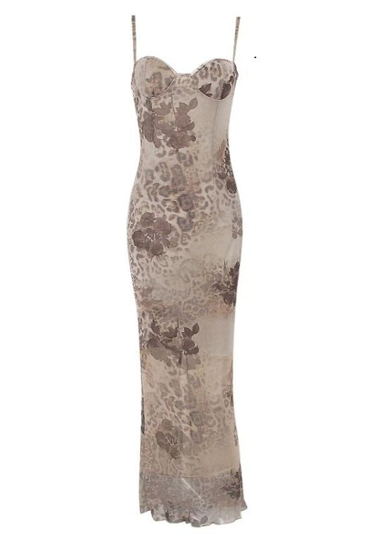 Harmony Bodycon Midi Dress - Nude - Stylish beautiful dress for special occasions | Buy Online