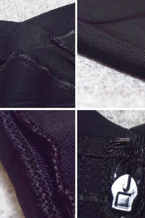 Shop  black dress - Perfect for special occasions | Heidi Bandage Midi Dress - Classic Black