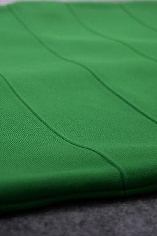 Shop  green dress - Perfect for special occasions | Heidi Bandage Midi Dress - Emerald Green