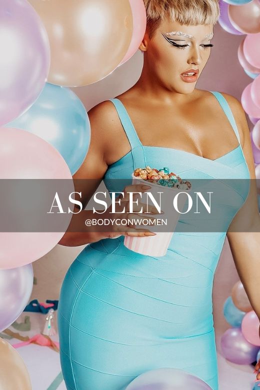 Heidi Bandage Mini Dress - Sky Blue - Stylish blue dress for special occasions | Buy Online