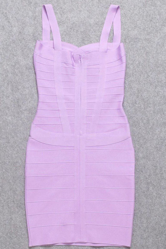 Shop  purple dress - Perfect for special occasions | Heidi Bandage Mini Dress - Violet Purple